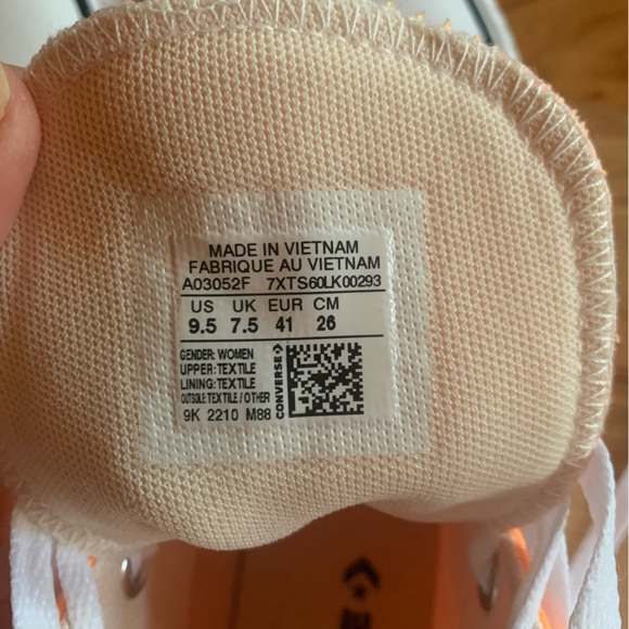 Converse chuck taylor orange 🍊 shoe - Picture 7 of 8